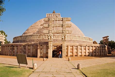 Sanchi Stupa .